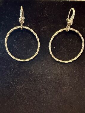 JAI by John Hardy Sterling Hoop Earrings